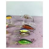 Lot of 10 Norman Fishing Lures