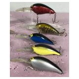 Lot of 10 Norman Fishing Lures