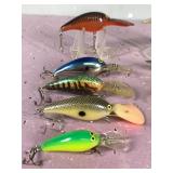 Lot of 10 Norman Fishing Lures