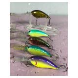 Lot of 10 Norman Fishing Lures