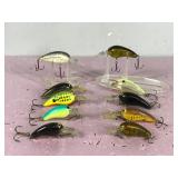 Lot of 10 Norman Fishing Lures