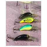 Lot of 10 Norman Fishing Lures
