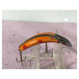 Lot of 10 Lazy Ike & Flatfish Fishing Lures - some are wood