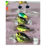 Lot of 10 Fat Cat Bagley Fishing Lures