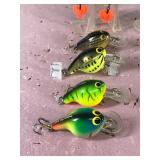 Lot of 10 Fat Cat Bagley Fishing Lures