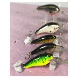 Lot of 10 Bagley Fishing Lures
