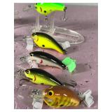 Lot of 10 Bagley Fishing Lures