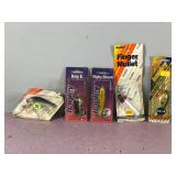 Lot of 5 Bagley Fishing Lures in Original Packages