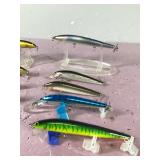 Lot of 10 Bagley Fishing Lures