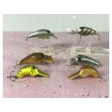 Lot of 6 Aquasonic Fishing Lures