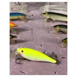 Lot of 9 Rapala Fishing Lures