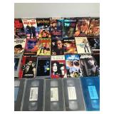 Large Lot of VHS Movie Tapes - Harry Potter - Star Wars - The Terminator & More