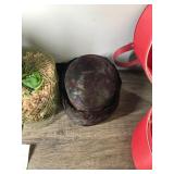 Vintage Hats with Box & Receipt and Mannequin Head with Wig & Vintage Carrying Case