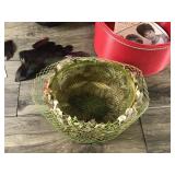 Vintage Hats with Box & Receipt and Mannequin Head with Wig & Vintage Carrying Case