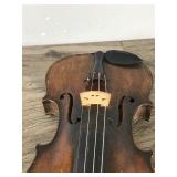 Vintage Violin with Case, Bow, Accessories & Instructions on How to Tune Violin