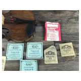 Vintage Violin with Case, Bow, Accessories & Instructions on How to Tune Violin