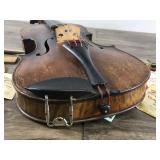 Vintage Violin with Case, Bow, Accessories & Instructions on How to Tune Violin