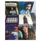 Lot of Vinyl Music Records - Bruce Springsteen - Billy Vaughn - Olivia - Freddy Fender - The Guess Who - Jim Croce - Johnny Cash - Glen Campbell - Chicago - Rod Stewart - The Oak Ridge Boys - Jerry Le