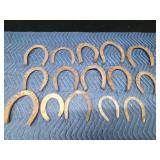 Lot of horseshoes