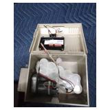 Ecolab Pathways drain treatment dispenser with key and a plug-in timer