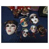 Porcelain dolls and porcelain masks
