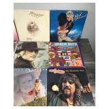 Lot of Vinyl Music Records - Cher - Rod Stewart - Beach Boys - Waylon Jennings & More