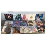 Lot of Vinyl Music Records - Cher - Rod Stewart - Beach Boys - Waylon Jennings & More