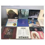 Lot of Vinyl Music Records - Cher - Rod Stewart - Beach Boys - Waylon Jennings & More