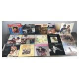 Lot of Music Vinyl Records - Merle Haggard - Kenny Rogers - John Lennon - Elton John & More