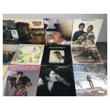 Lot of Music Vinyl Records - Merle Haggard - Kenny Rogers - John Lennon - Elton John & More