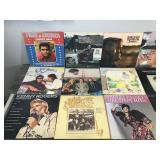 Lot of Music Vinyl Records - Merle Haggard - Kenny Rogers - John Lennon - Elton John & More