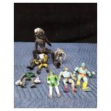 Vintage Action Figures including Xenomorph