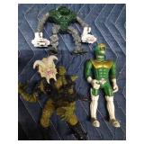 Vintage Action Figures including Xenomorph