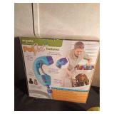 Pet Jet (to wash your pet), pet car restraint, clippers, toys