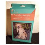 Pet Jet (to wash your pet), pet car restraint, clippers, toys