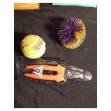 Pet Jet (to wash your pet), pet car restraint, clippers, toys