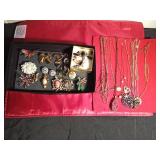 Vintage pins and necklaces