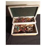 Wood Jewelry box of jewelry