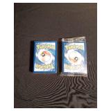 2 Unopened packs of Pokémon