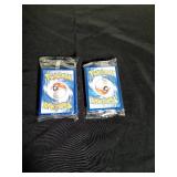 2 Unopened packs of Pokémon