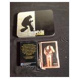 2005 Vintage Elvis tin of Elvis playing cards