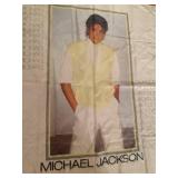 1983 Michael Jackson nylon banner