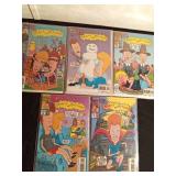 5 Beavis and Butthead comics 1994