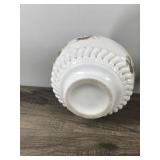 Vintage Oil Lamp with Reflector & Wall Bracket