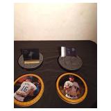 1997 Topps "Screen Plays" collectible sets featuring NY Yankees Derek Jeter and Los Angeles Dodgers Hideo Nomo