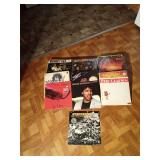 Vintage vinyl album records including half sealed Steppenwolf and never been out of the package