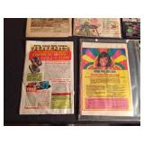 5 Vintage comic books -20 cent1973 David Cassidy #11, 12 cent 1967 Jugheads issue no. 2, 1986 Star Trek DC Comics, 1962 Goofy issue No. 1, 1964 Green Lantern #27