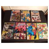 7 Vintage Marvel Comic Books