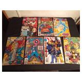 7 Marvel comic books