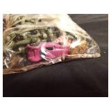 Bag of vintage toy soldiers and a bag of Cowboys and Indians